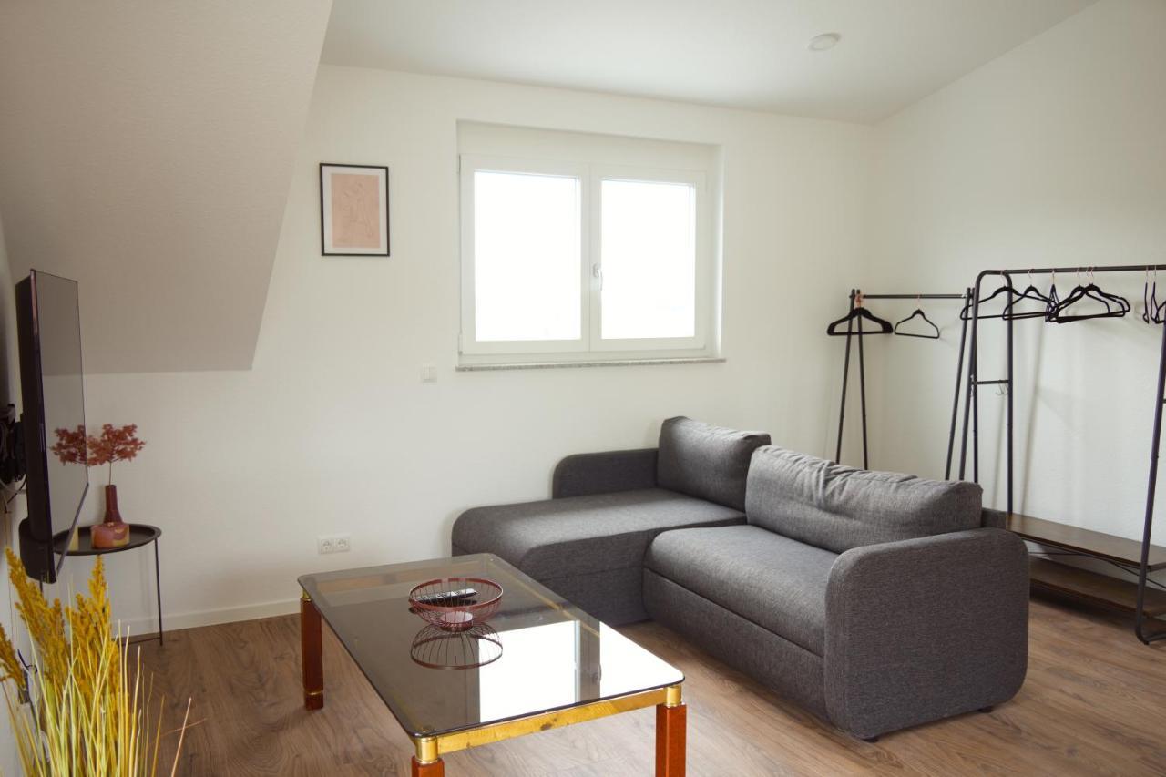 Exklusive Neubauwohnung Mit Wundervoller Aussicht Naehe Europapark Und Rulantica Burgheim Eksteriør billede