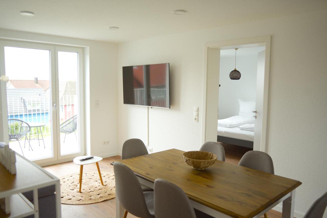 Exklusive Neubauwohnung Mit Wundervoller Aussicht Naehe Europapark Und Rulantica Burgheim Eksteriør billede